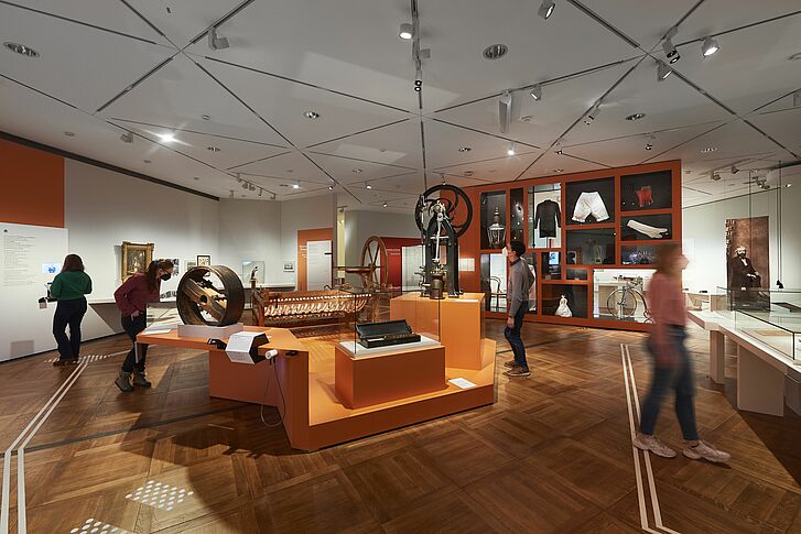 Ausstellungsansicht „Karl Marx und der Kapitalismus“