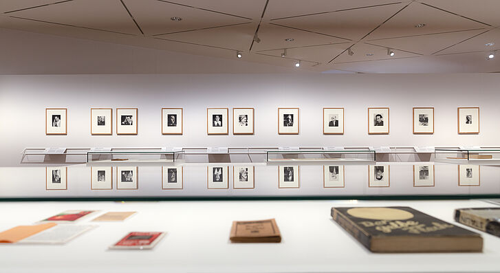 In the exhibition "Report from Exile - Photographs by Fred Stein" In the exhibition "Report from Exile - Photographs by Fred Stein" © DHM/David von Becker