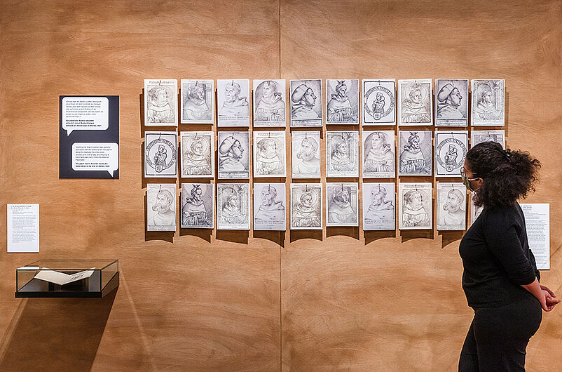 In the exhibition “From Luther to Twitter. Media and the Public Sphere” © DHM/David von Becker