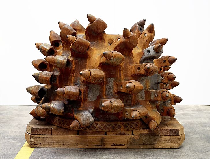 Querschneidkopf (Schrämkopf) einer Teilschnittmaschine