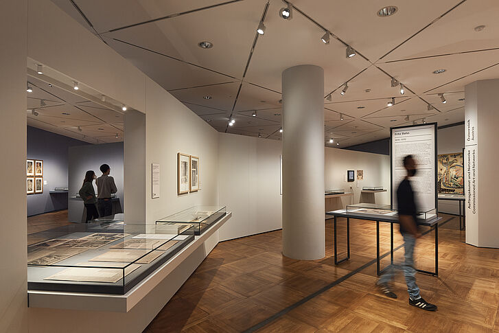 Raumansicht der Ausstellung „Die Liste der Raumansicht der Ausstellung „Die Liste der
