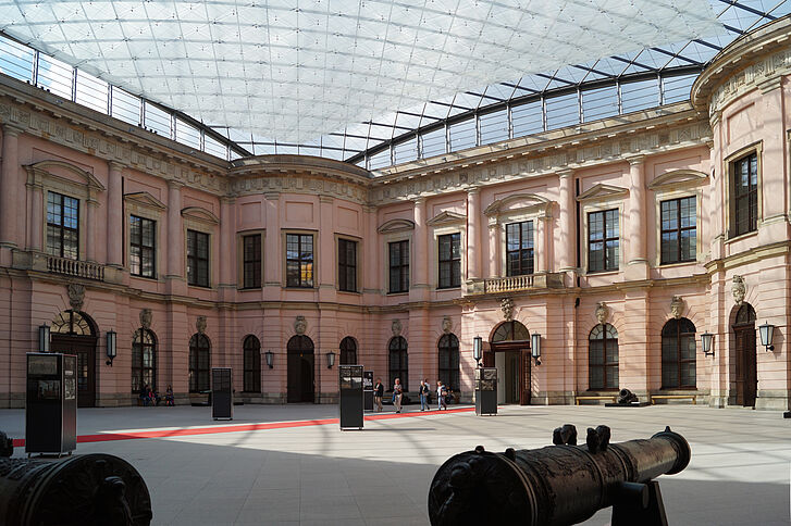 Zeughaushof des Deutschen Historischen Museums Zeughaushof des Deutschen Historischen Museums