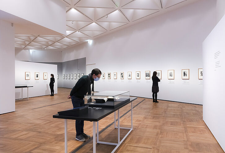 In the exhibition „Report vom Exile – Photgraphs by Fred Stein“ In the exhibition „Report vom Exile – Photgraphs by Fred Stein“