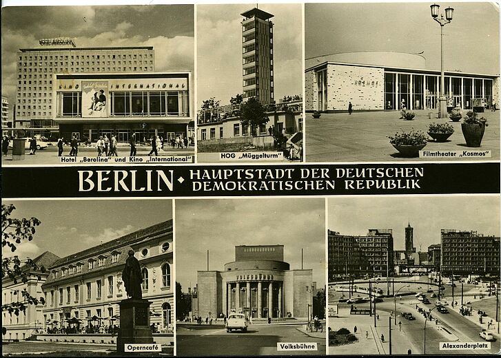 Postkarte von Berlin.