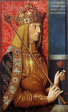 Bernhard Strigel, Emperor Maximilian I. (1486-1519), 1496. (Inv.Nr. 1988/1493)