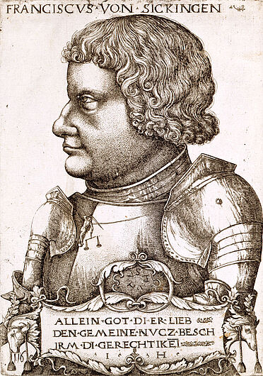 Hieronymus Hopfer, Franz von Sickingen, ca. 1530. (Inv.Nr. Gr 2001/79)