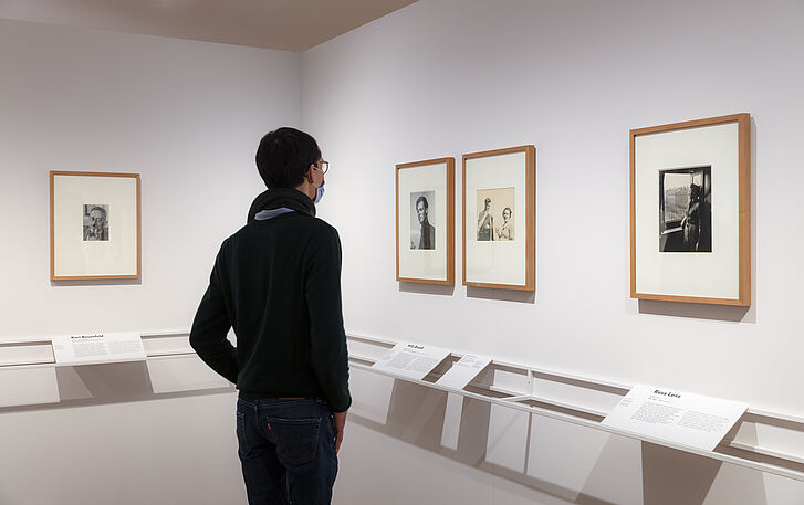 In the exhibition „Report vom Exile – Photgraphs by Fred Stein“ In the exhibition „Report vom Exile – Photgraphs by Fred Stein“