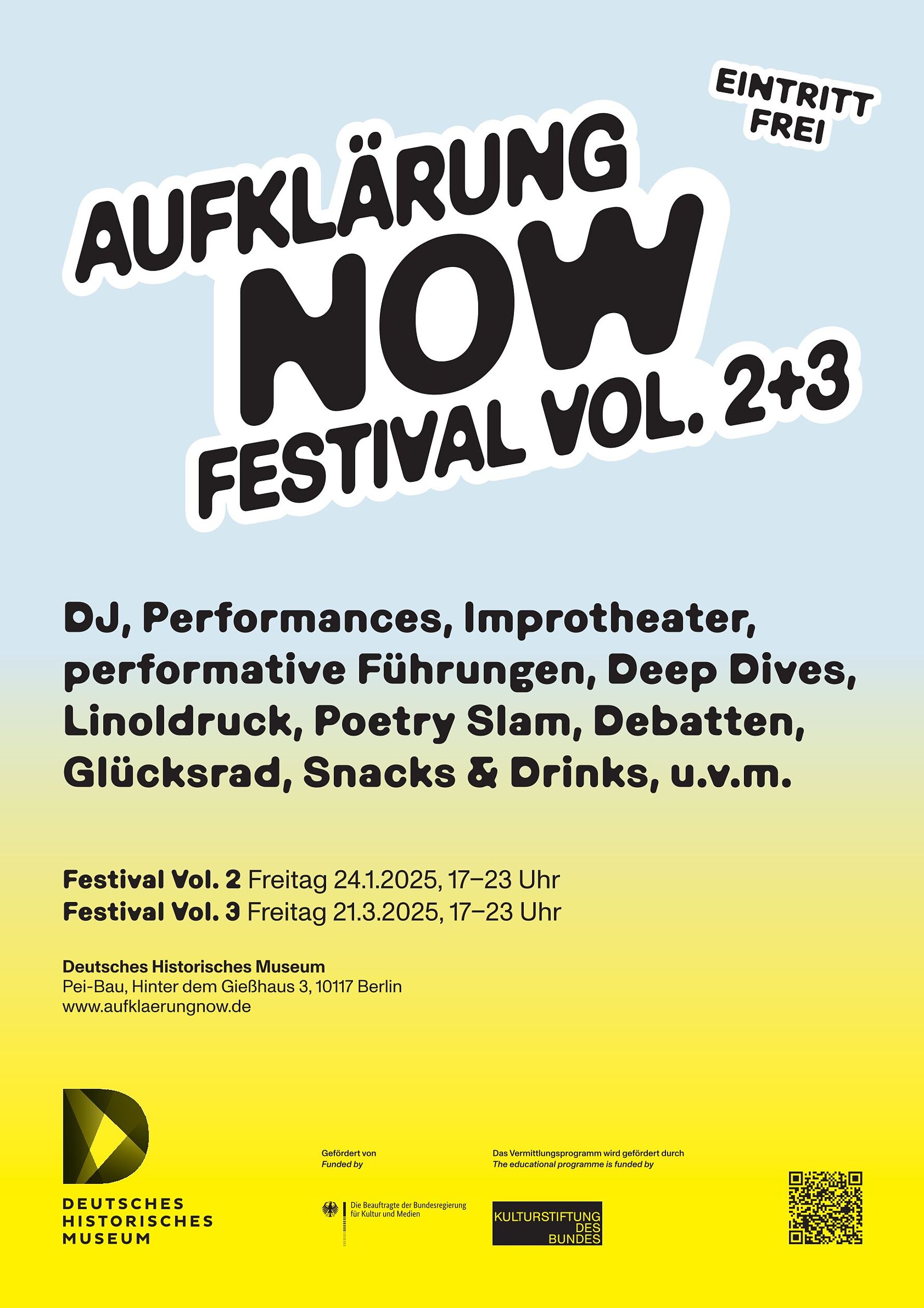 Aufklärung NOW Festival Vol. 2 + 3 Aufklärung NOW Festival Vol. 2 + 3