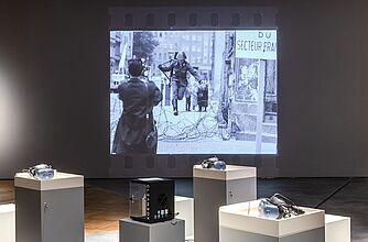 VR installation "THE LEAP – 1961" © DHM/David von Becker