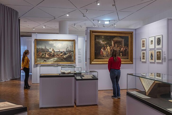 Ausstellungsansicht "Richard Wagner und das deutsche Gefühl"