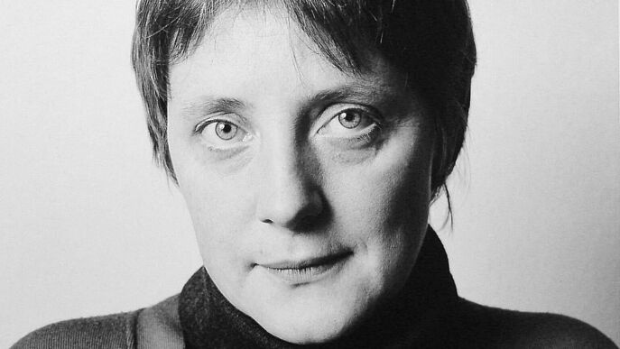 Angela Merkel, Bundesministerin für Frauen und Jugend, Herlinde Koebl, 1991, DHM © Koelbl, Herlinde