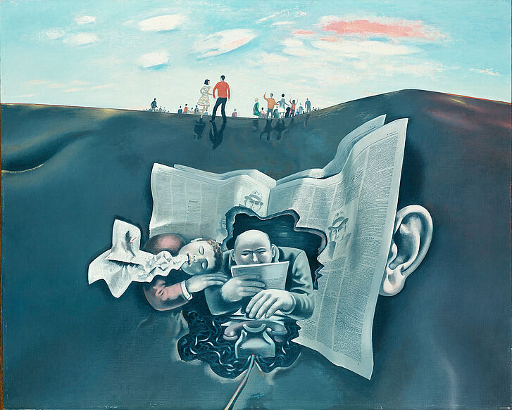 Wolfgang Mattheuer (1927–2004), Horizon, 1970 Wolfgang Mattheuer (1927- 2004), Horizont, 1970