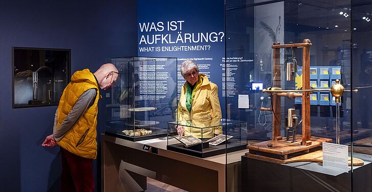 Exhibition overview “What is Enlightenment? Questions for the Eighteenth Century”