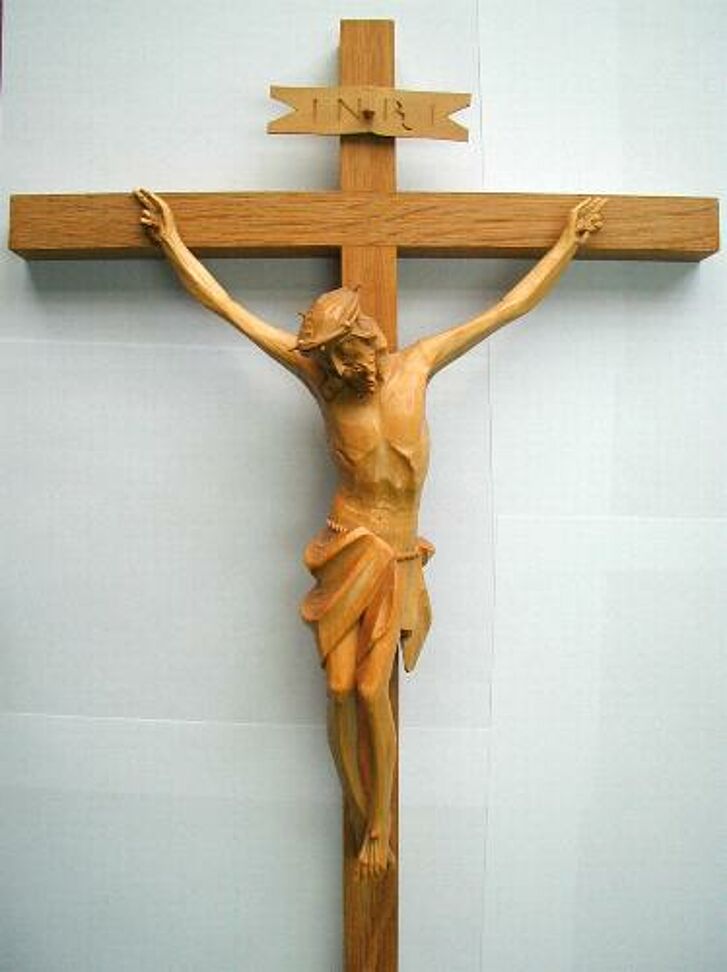 Ein Jesuskreuz.