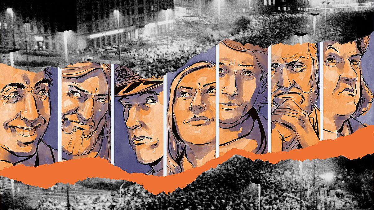 Key Visual gestaltet von Playing History, Foto: DHM © Gerhard Gäbler, Illustration: Alexander Roncaldier Key Visual gestaltet von Playing History.