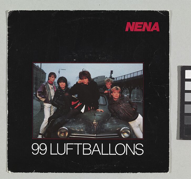 Schallplattencover von Nenas "99 Luftballons".