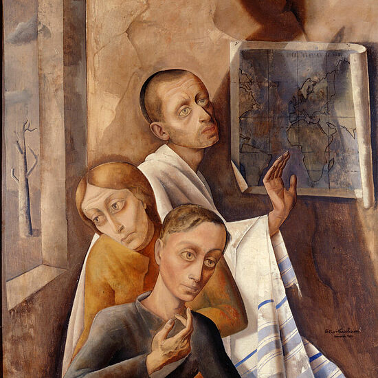 Selbstporträt im Versteck