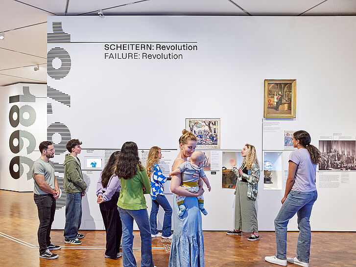 Exhibition View „Roads not Taken. Oder: Es hätte auch anders kommen können”
