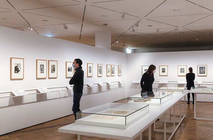 In the exhibition „Report vom Exile – Photgraphs by Fred Stein“ In the exhibition „Report vom Exile – Photgraphs by Fred Stein“