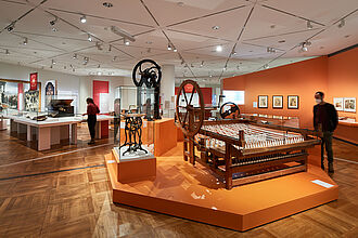 In der Ausstellung „Karl Marx und der Kapitalismus“