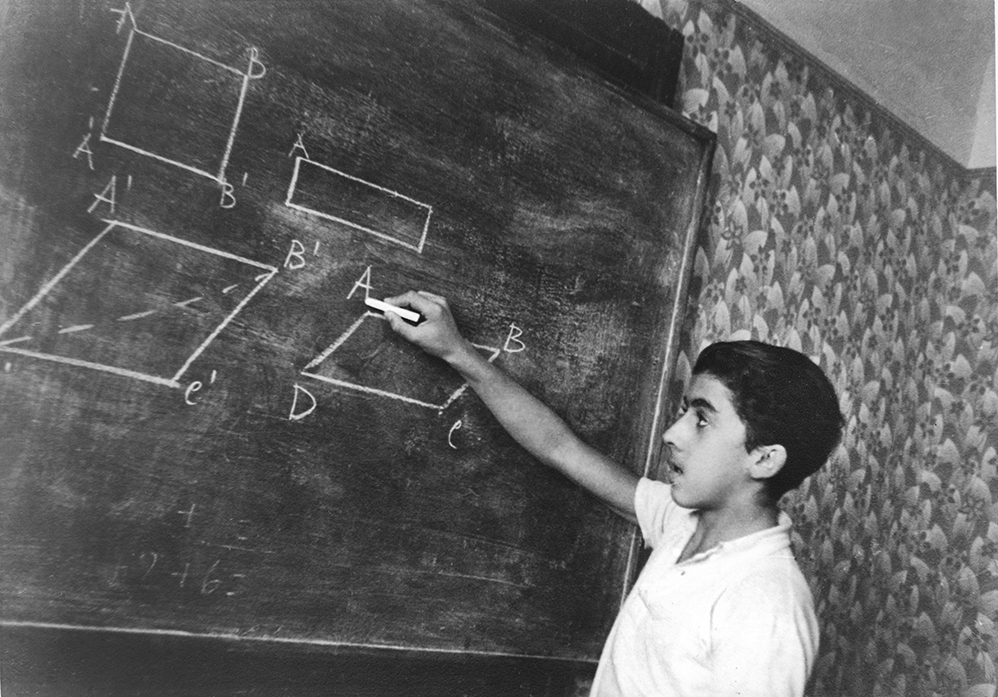 Geometry lesson, Ville-de-Valence, 1938 © Fred Stein Archive, Stanfordville, NY