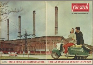 Titel und Rückseite der Zeitschrift „für dich“, 18/1963 © DHM