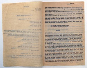 Maschinenschriftliche Urteilsbegründung des Volksgerichtshofes zum Todesurteil gegen Paul Lejeune-Jung, Karl Goerdeler, Wilhelm Leuschner, Joseph Wirmer, Ulrich von Hassell, 08.09.1944, © DHM