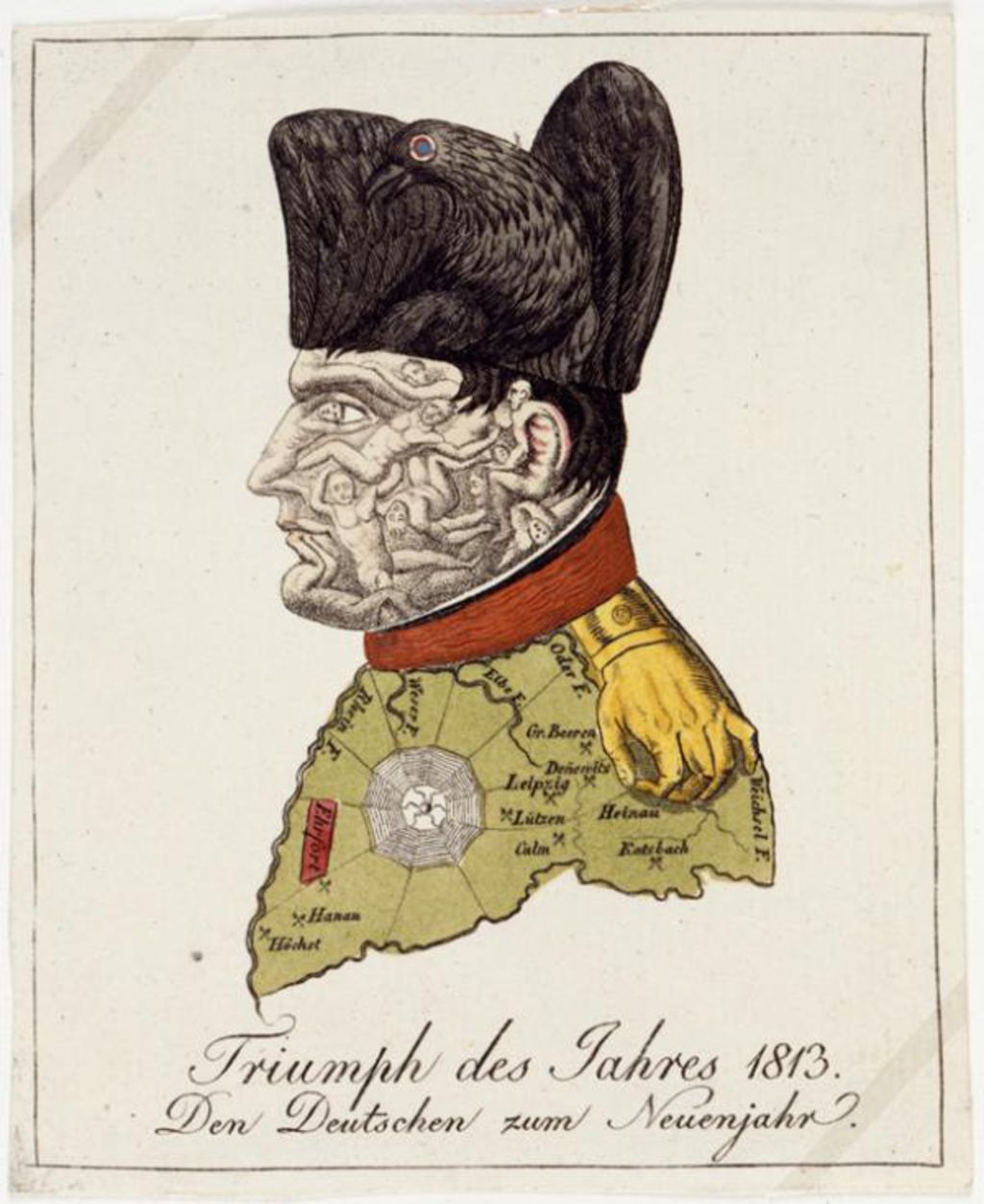 Karikatur: Triumph des Jahres 1813