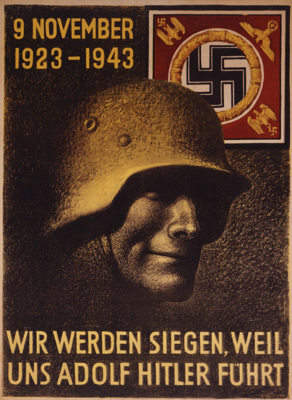 Plakat: Zwanzigster Jahrestag des Hitler-Putsches, 1943