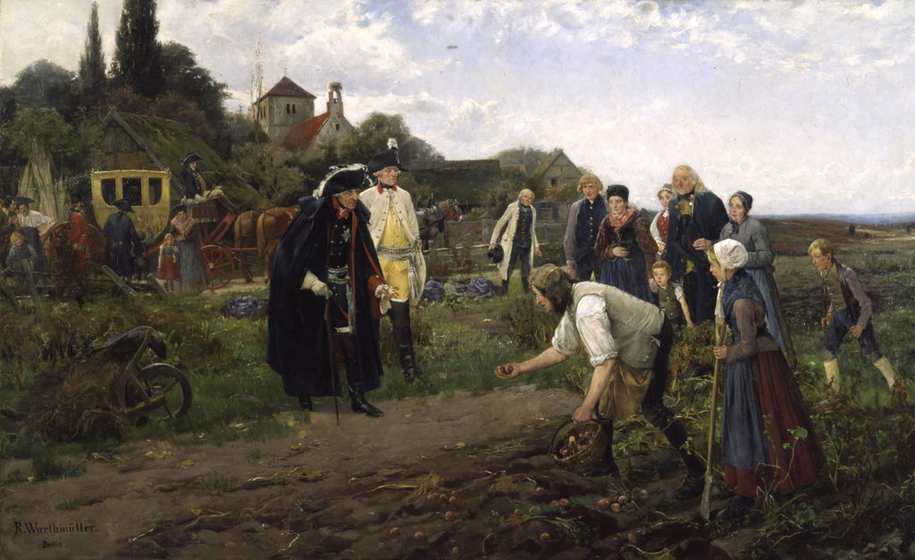 Exponat: Gemälde: "Der König überall", 1886