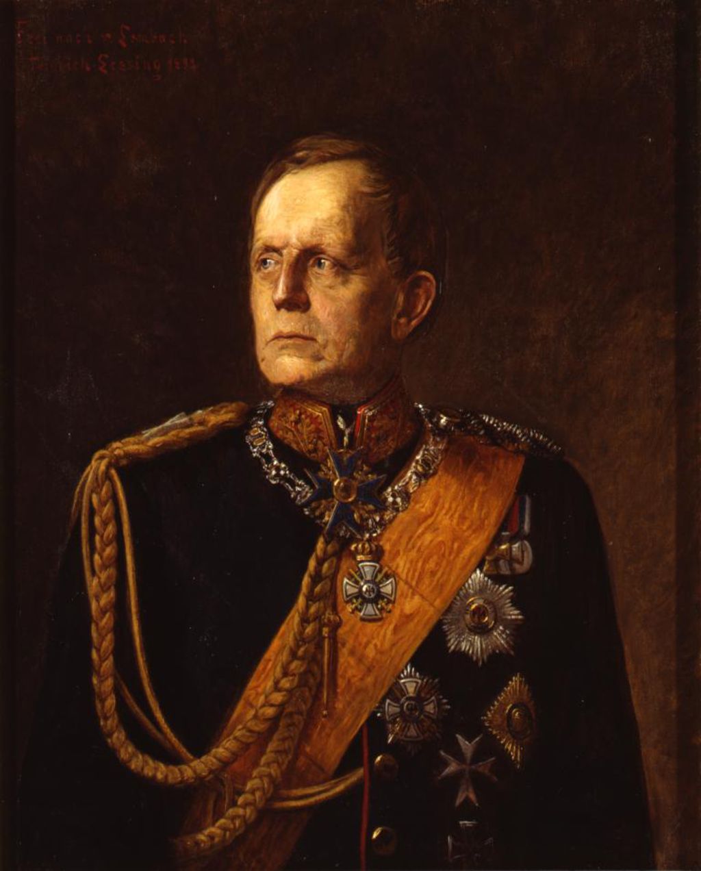 Exponat: Gemälde: "Helmuth Graf von Moltke", 1898