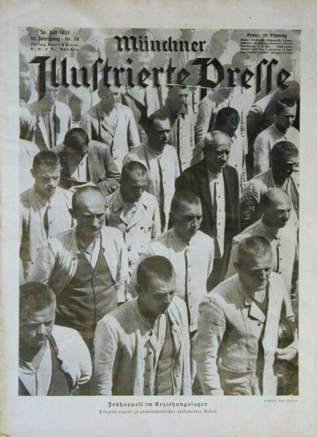 Exponat: Zeitschrift: Münchner Illustrierte Presse, 1933