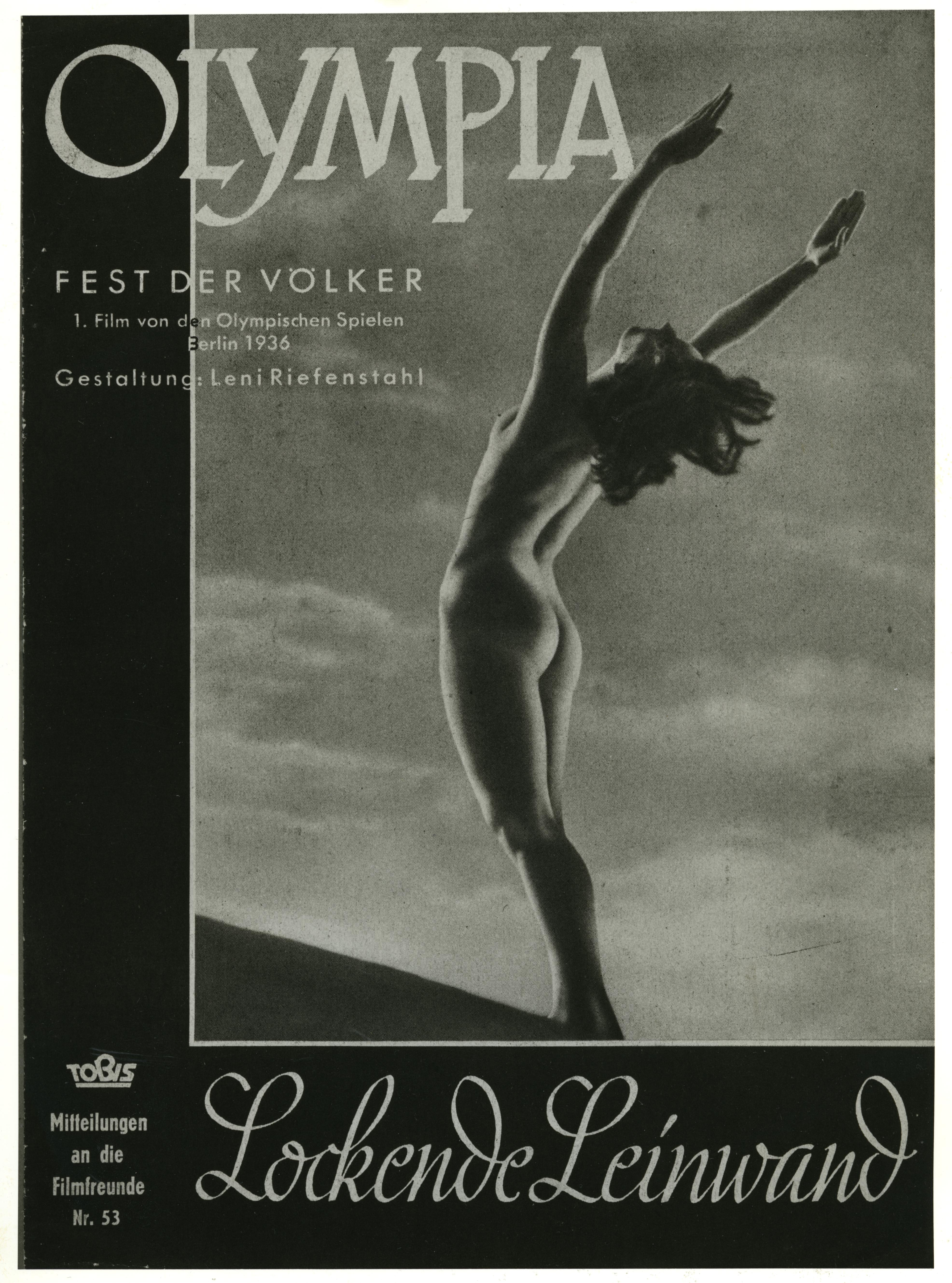 Exponat: Filmprogramm: Olympia - Fest der Völker, 1938