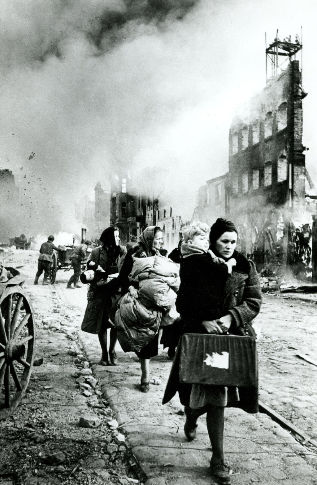 Exponat: Foto: Flucht aus Danzig, 1945