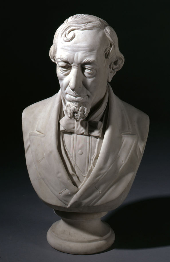 Exponat: Büste: Benjamin Disraeli, um 1880