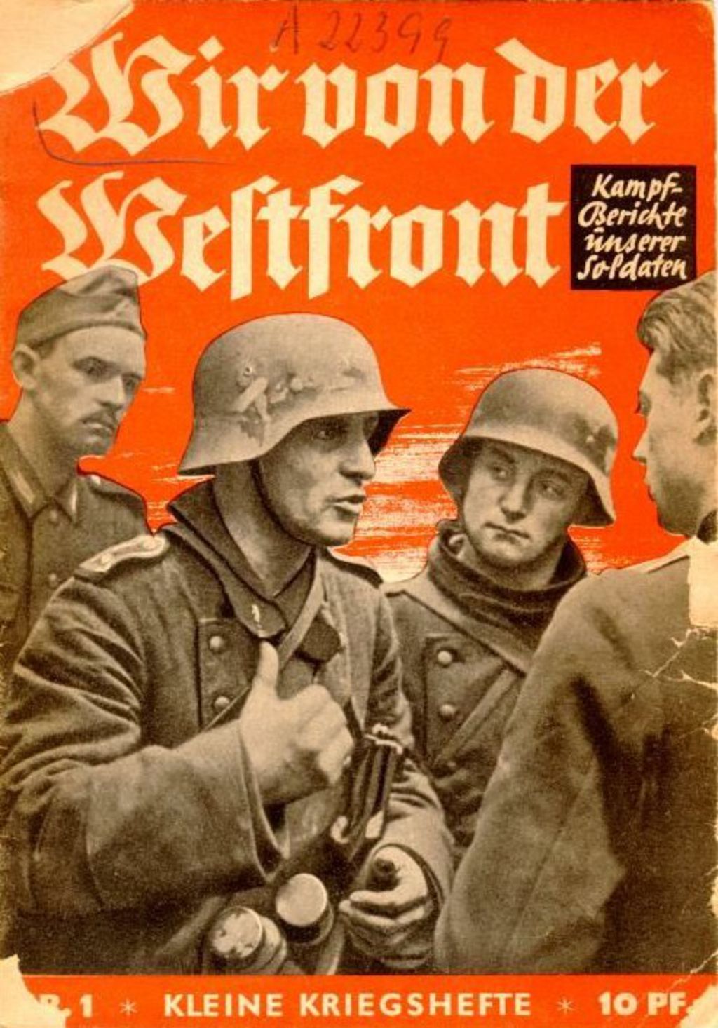 Broschüre: "Wir von der Westfront , 1940