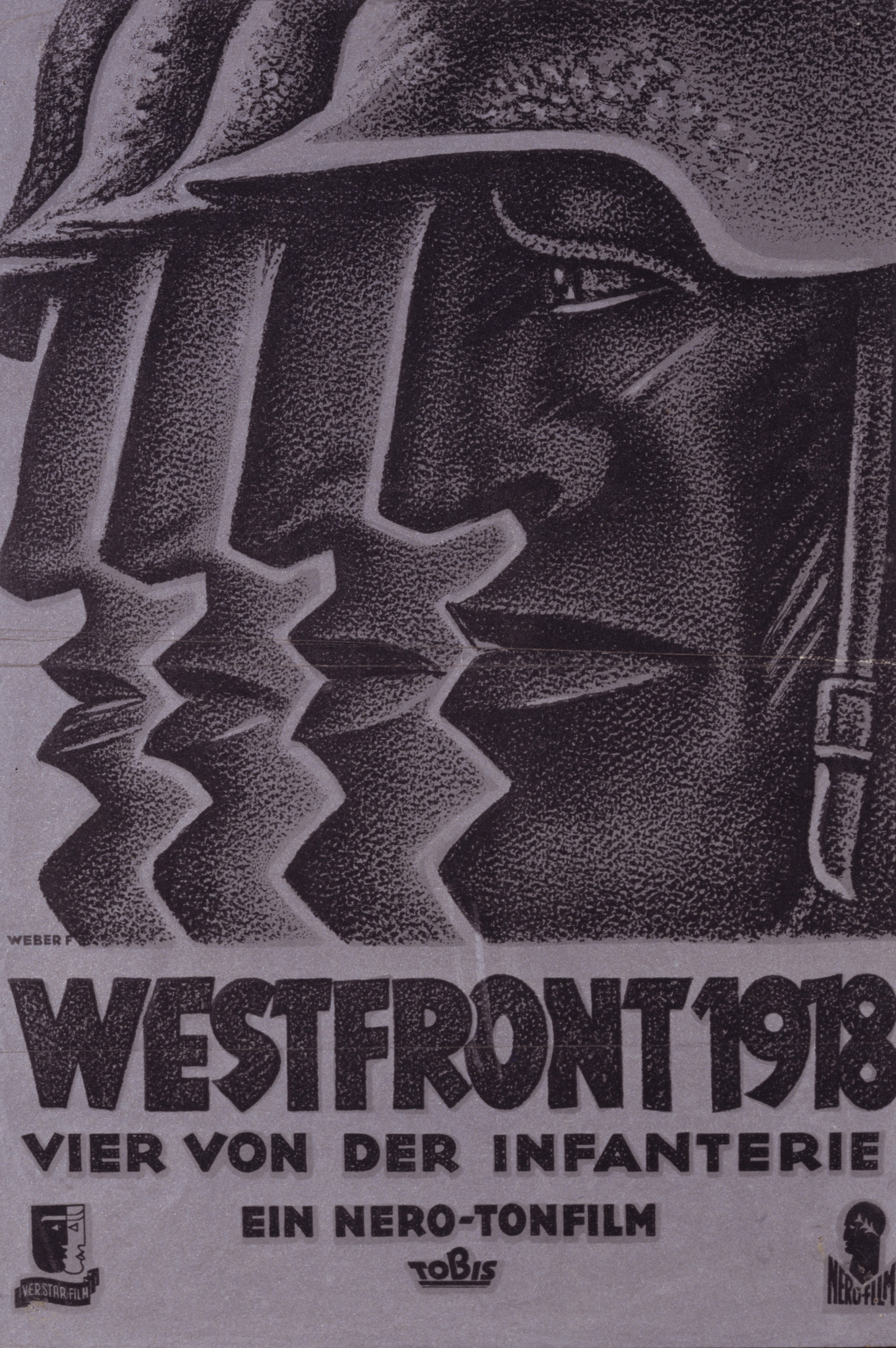 [Plakat zum Film "Westfront 1918 - Vier von der Infanterie", 1930]