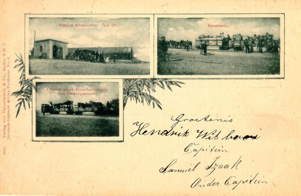 Exponat: Postkarte: Ansichten aus Deutsch-Südwestafrika, um 1900