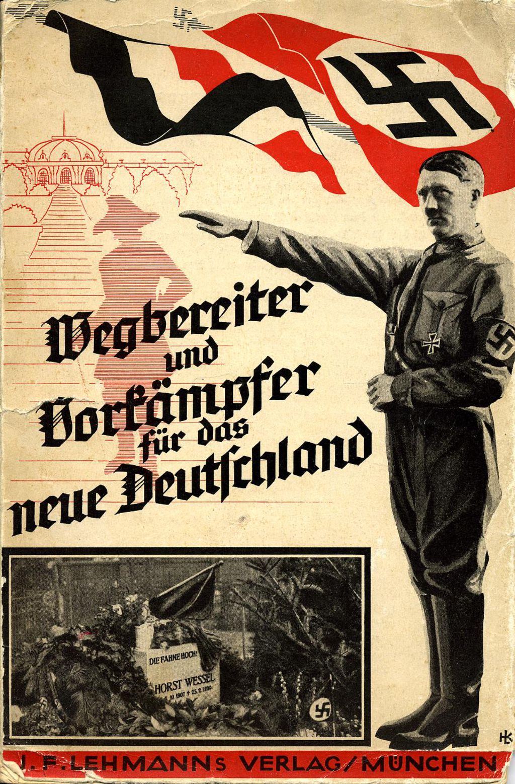 Exponat: Broschüre mit Kurzbiografien von Nationalsozialisten aus den Anfängen der NS-Bewegung, 1933
