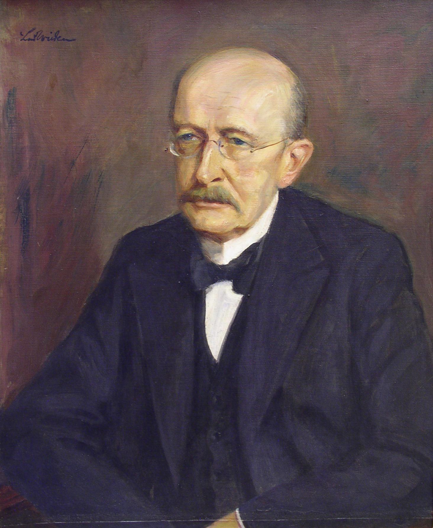 Exponat: Gemälde: Planck, Max, vor 1940