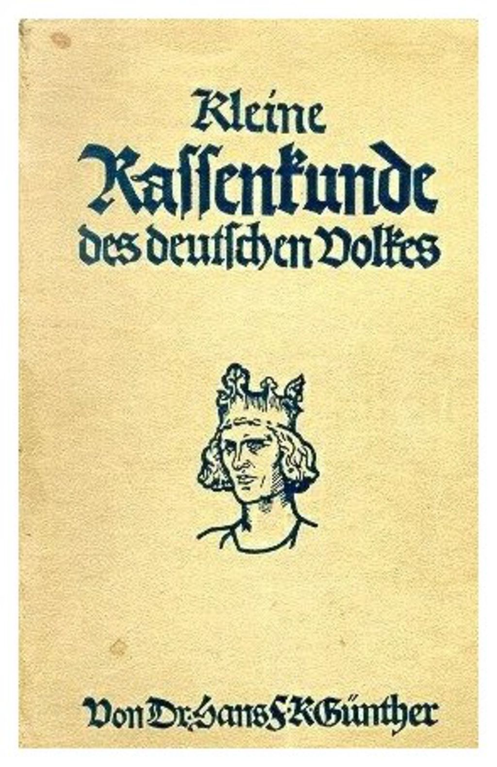 Exponat: Buch: "Kleine Rassenkunde des deutschen Volkes", 1937