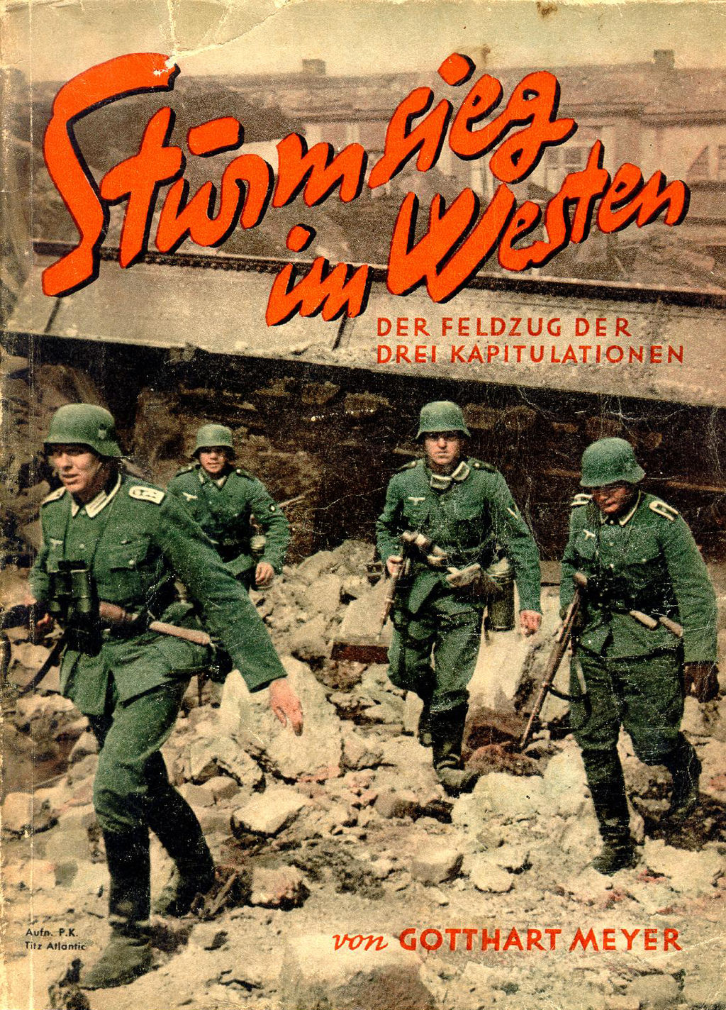 Exponat: Druckschrift: Sturmsieg im Westen, 1940