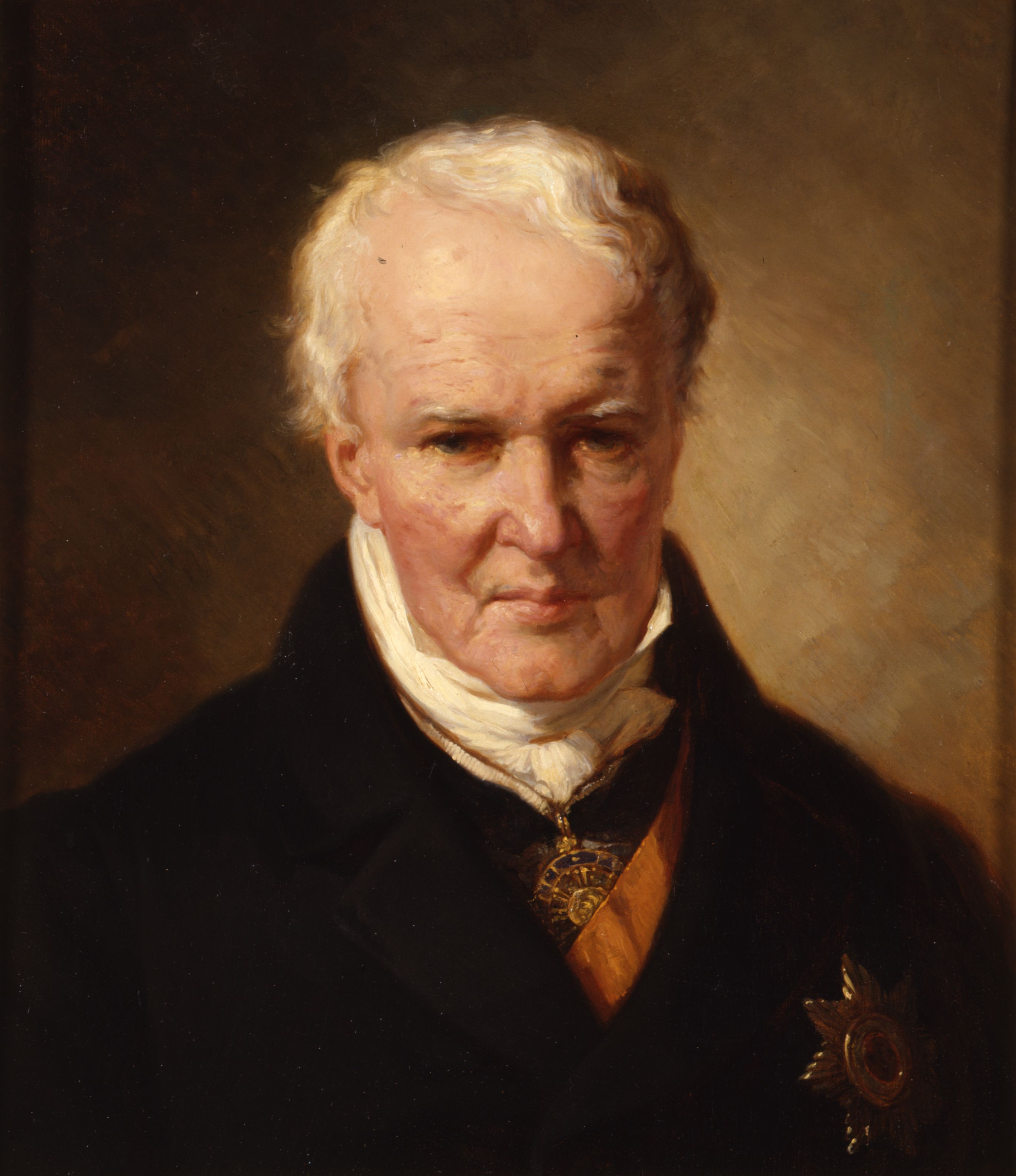 Alexander von Humboldt, um 1858