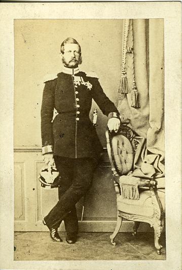 Foto: Kronprinz Friedrich Wilhelm von Preußen, um 1875