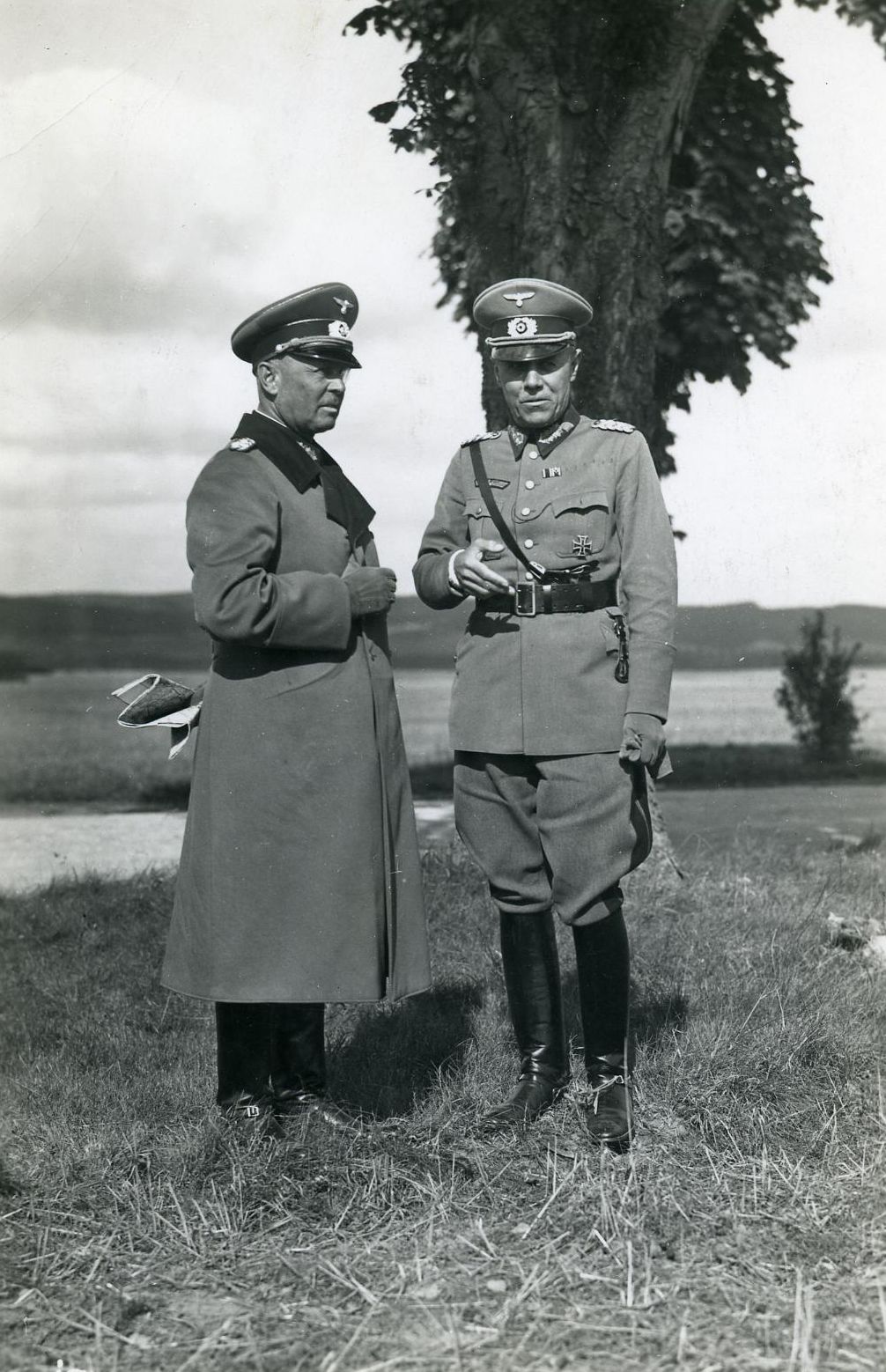 Foto: Werner Freiherr von Fritsch und Ludwig Beck, 1937