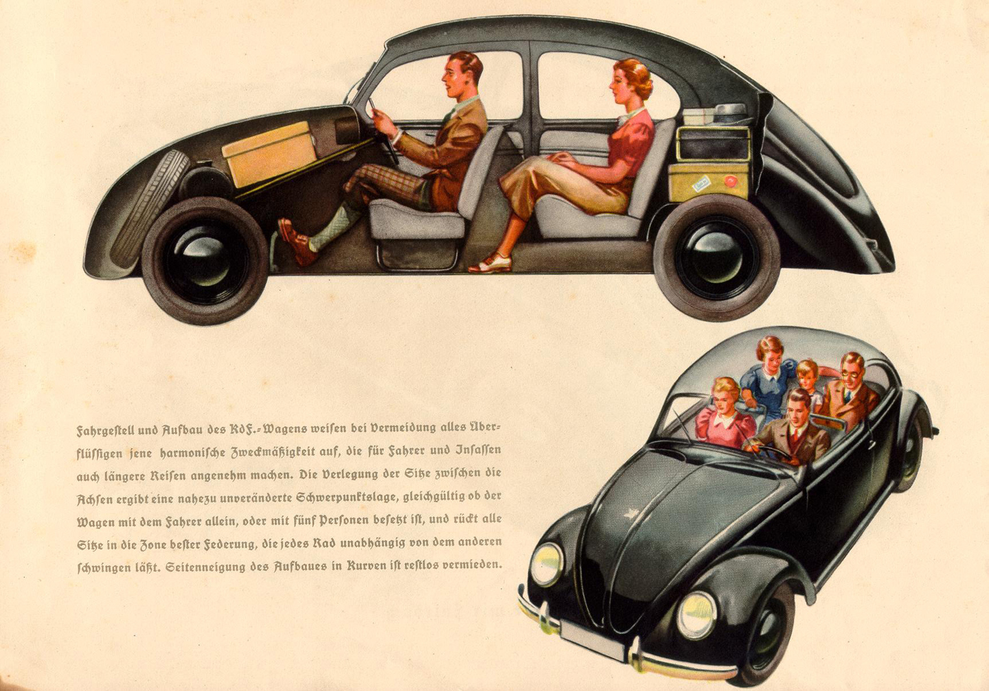 Broschüre: Der KdF-Wagen, um 1936