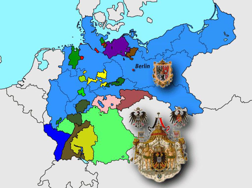 Deutsches Reich 1900 Karte