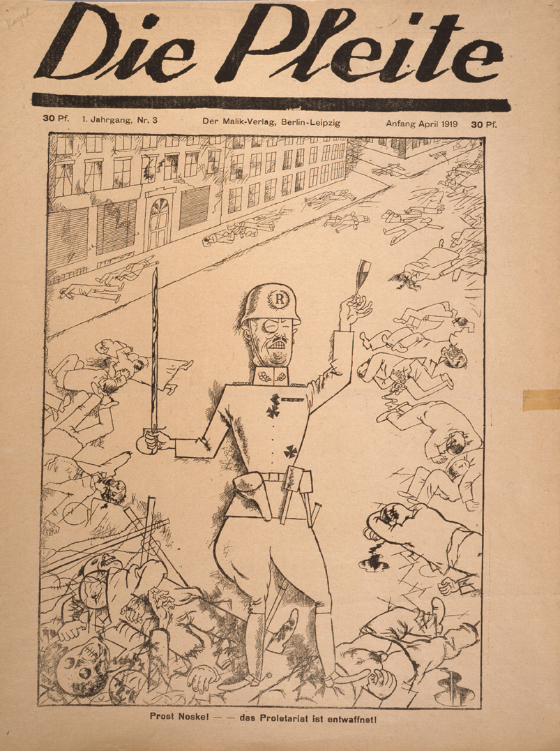 [Satirezeitschrift "Die Pleite", 1919]
