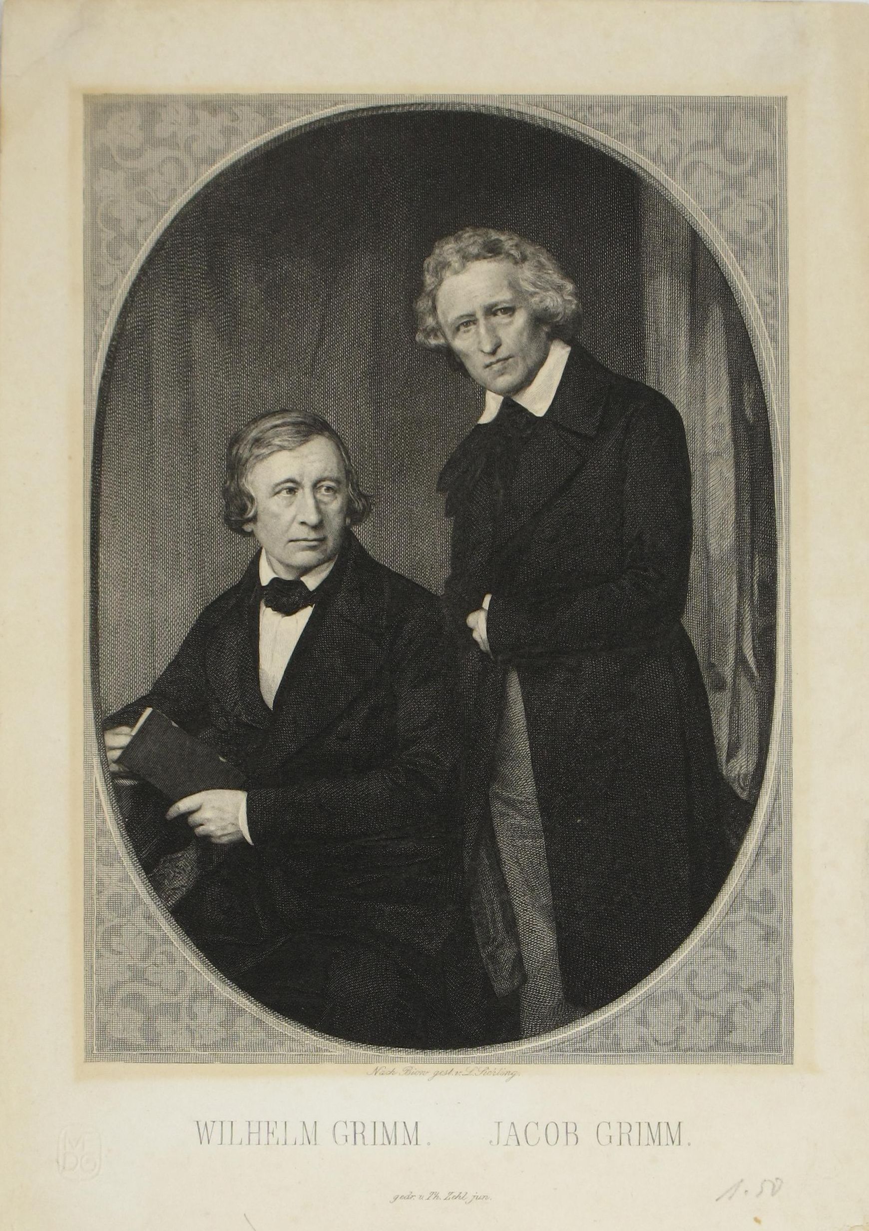 Wilhelm und Jacob Grimm, 1847/1854