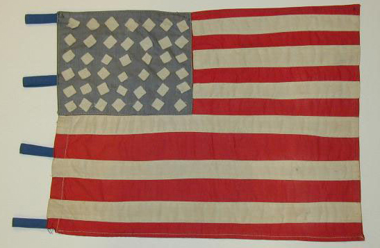 [Improvisierte Staatsflagge der USA, 1945]